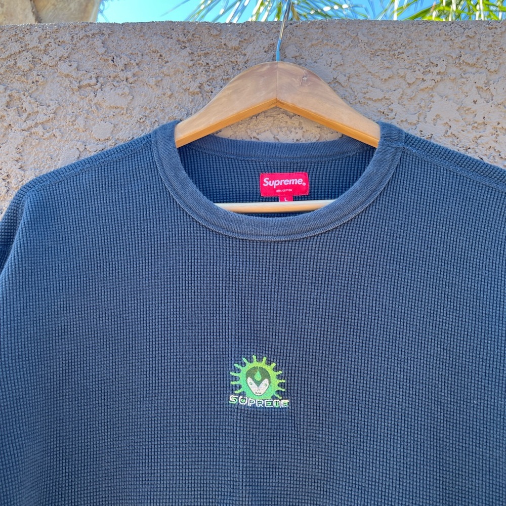 Supreme Vampire Waffle Knit Thermal / Large